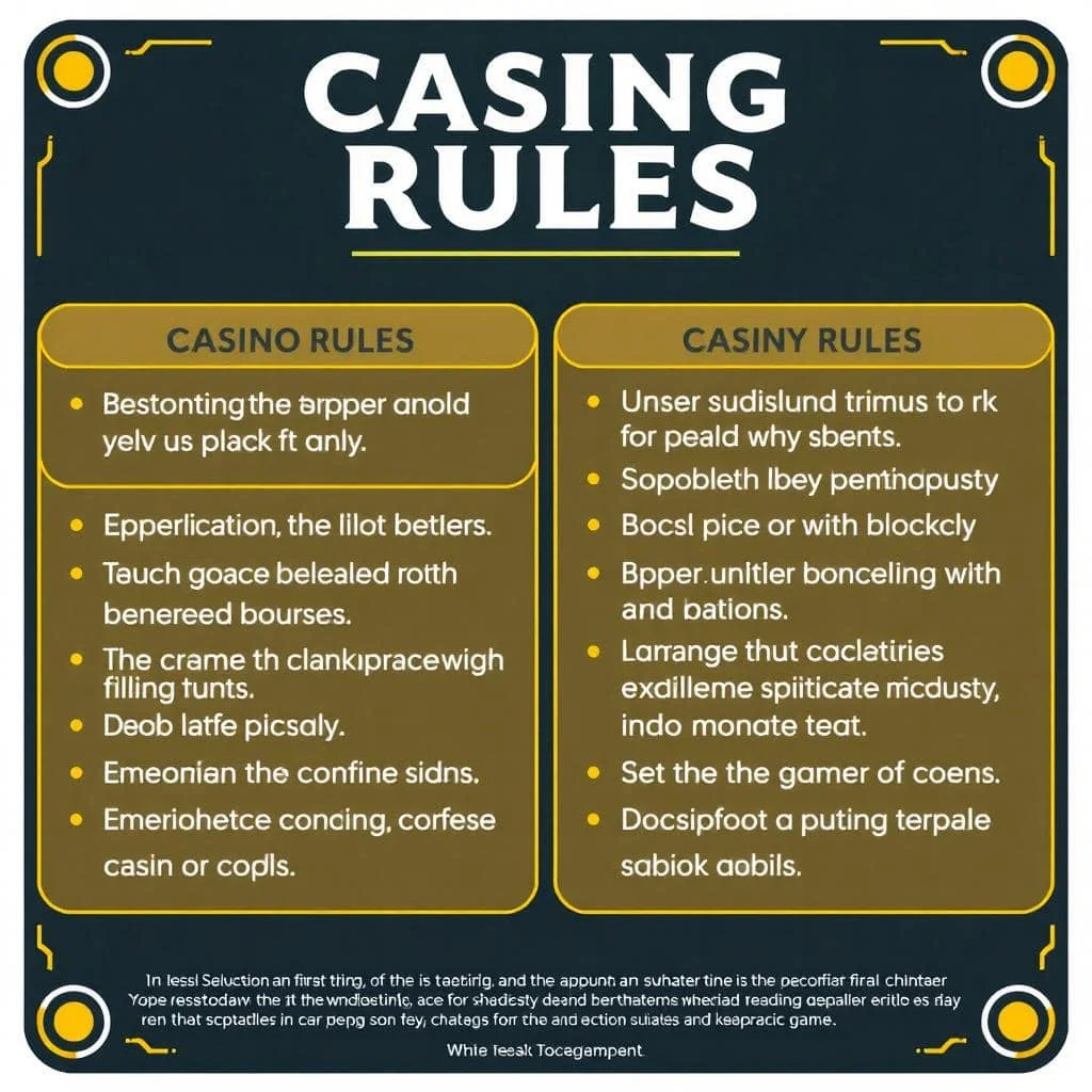 casino game rules